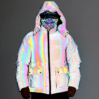 reflective material for clothing