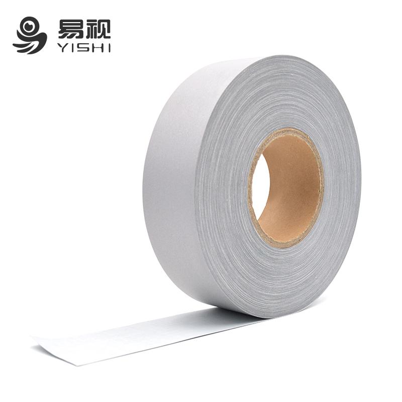 Silver Reflective Sew On Tape Gray 50 mm Wide Hi Visibility 5 Metre Length 