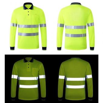 Application of reflective strips