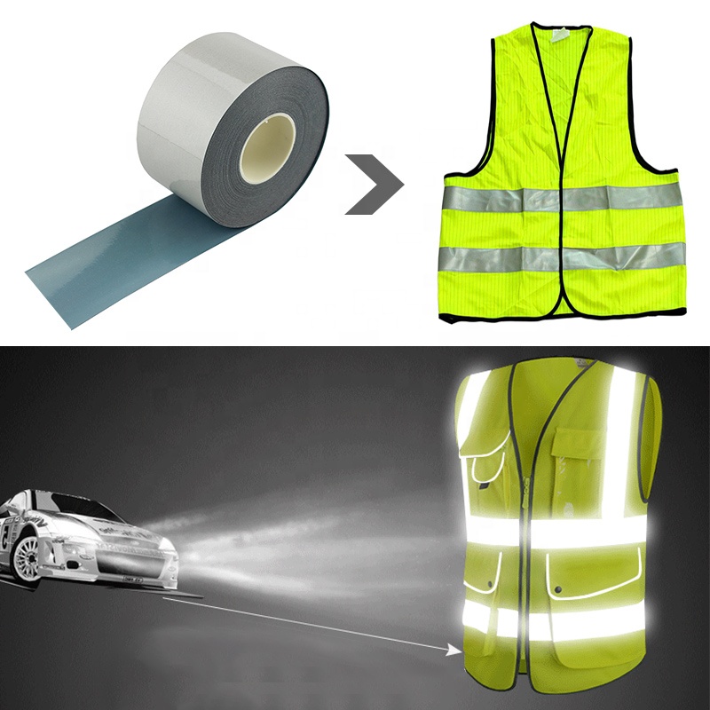 How does the reflective material protect our safety